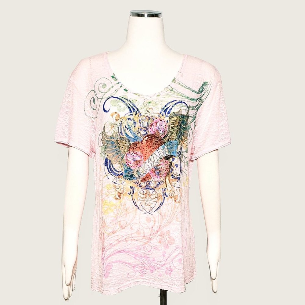 Vintage Caesars Palace Tee with Reflective Tacking